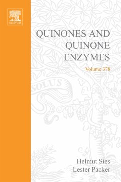 Cover Quinones and Quinone Enzymes, Part A (eBook, PDF)