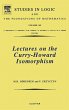 Lectures on the Curry-Howard... - Bild 1