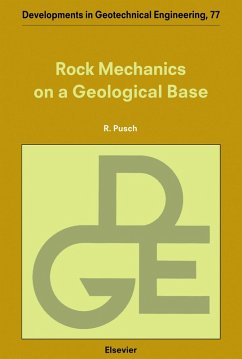 Rock Mechanics on a Geological Base (eBook, PDF) - Pusch, R.
