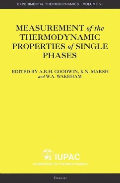 Measurement of the Thermodynamic Properties of Single Phases (eBook, ePUB) - Goodwin, Anthony; Marsh, Kn; Wakeham, Wa