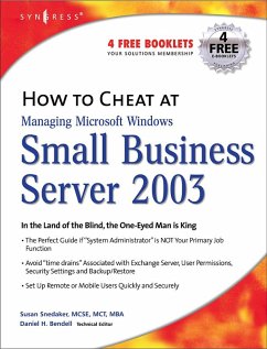 How to Cheat at Managing Windows Small Business Server 2003 (eBook, PDF) - Snedaker, Susan