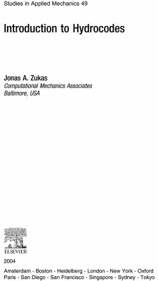 Introduction to Hydrocodes (eBook, PDF) - Zukas, Jonas