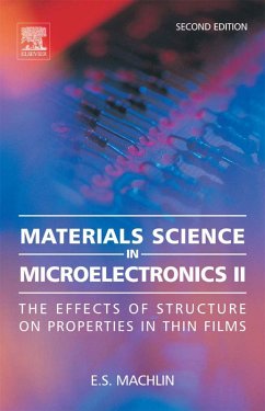 Materials Science in Microelectronics II (eBook, PDF) - Machlin, Eugene