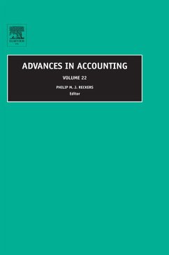 Cover Advances in Accounting (eBook, PDF)