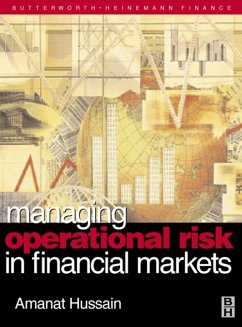 Managing Operational Risk in Financial Markets (eBook, PDF) - Hussain, Amanat