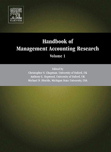 Handbook of Management Accounting Research (eBook, PDF) Handbook of Management Accounting Research (eBook, PDF)