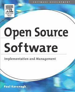 Open Source Software: Implementation and Management (eBook, PDF) - Kavanagh, Paul