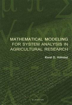 Cover Mathematical Modeling for System Analysis in Agricultural Research (eBook, PDF)