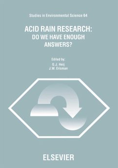 Cover Acid Rain Research: Do We Have Enough Answers? (eBook, PDF)