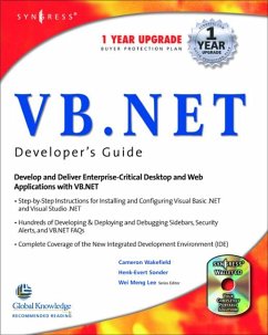 VB.Net Web Developer's Guide (eBook, PDF) - Syngress