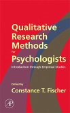Qualitative Research Methods for Psychologists (eBook, PDF)