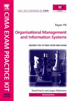 CIMA Exam Practice Kit Organisational Management and Information Systems (eBook, PDF) - Robertson, Jaspar