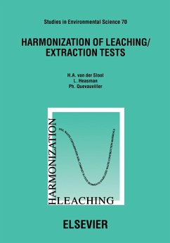 Cover Harmonization of Leaching/Extraction Tests (eBook, PDF)