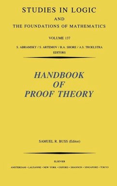 Cover Handbook of Proof Theory (eBook, ePUB)