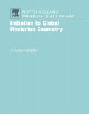 Initiation to Global Finslerian Geometry (eBook, ePUB)