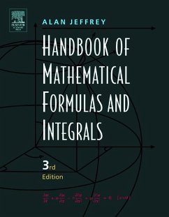 Handbook of Mathematical Formulas and Integrals (eBook, PDF) - Jeffrey, Alan