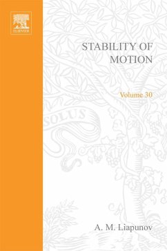 Cover Stability of Motion by A M Liapunov (eBook, PDF)