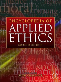 Cover Encyclopedia of Applied Ethics (eBook, PDF)