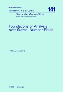 Foundations of Analysis over Surreal Number Fields (eBook, PDF) - Alling, N. L.