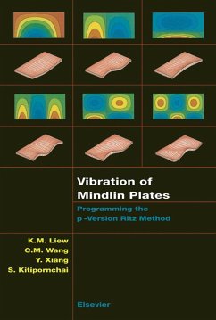 Vibration of Mindlin Plates (eBook, PDF) - Liew, K. M.; Xiang, Y.; Kitipornchai, S.; Wang, C. M.