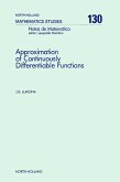 Approximation of Continuously Differentiable Functions (eBook, PDF)