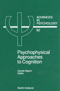 Cover Psychophysical Approaches to Cognition (eBook, PDF)