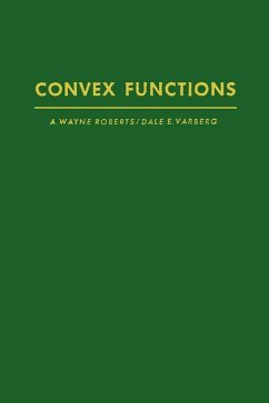 Convex Functions (eBook, PDF)