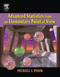 Cover Advanced Statistics from an Elementary Point of View (eBook, PDF)