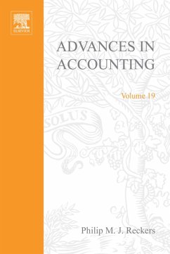 Cover Advances in Accounting (eBook, PDF)