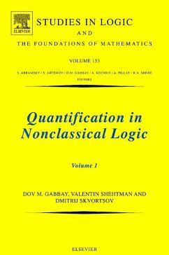 Quantification in Nonclassical Logic (eBook, ePUB) - Gabbay, Dov M.; Skvortsov, Dimitrij; Shehtman, Valentin