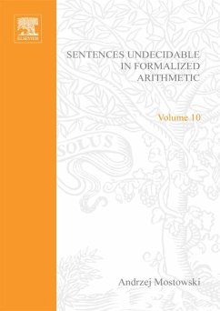 Sentences Undecidable in Formalized Arithmetic (eBook, PDF) - Beklemishev, Lev D.