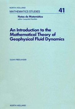 An Introduction to the Mathematical Theory of Geophysical Fluid Dynamics (eBook, PDF)