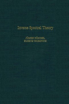 Cover Inverse Spectral Theory (eBook, PDF)
