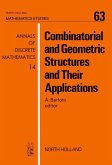 Combinatorial and Geometric Structures and Their Applications (eBook, PDF)