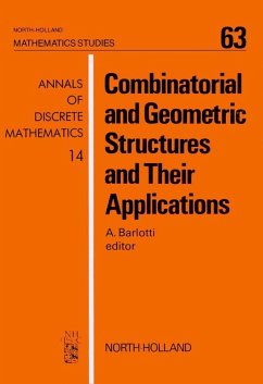 Cover Combinatorial and Geometric Structures and Their Applications (eBook, PDF)