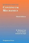 Introduction to Continuum Mechanics (eBook, PDF)