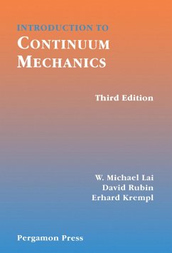 Introduction to Continuum Mechanics (eBook, PDF) - Rubin, David; Krempl, Erhard; Lai, W Michael