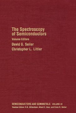 The Spectroscopy of Semiconductors (eBook, PDF)