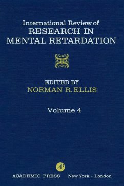 Cover International Review of Research in Mental Retardation (eBook, PDF)