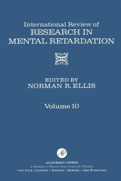 International Review of Research in Mental Retardation (eBook, PDF)