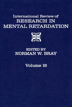 International Review of Research in Mental Retardation (eBook, PDF)