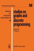 Studies on Graphs and Discrete Programming (eBook, PDF)