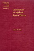 Introduction to Algebraic System Theory (eBook, PDF)