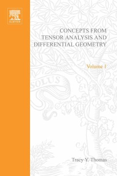 Concepts from Tensor Analysis and Differential Geometry by Tracy Y Thomas (eBook, PDF)