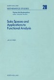 Saks Spaces and Applications to Functional Analysis (eBook, PDF)