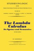 The Lambda Calculus (eBook, PDF)