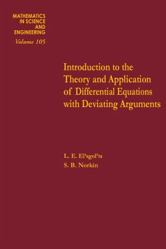 Cover Introduction to the Theory and Application of Differential Equations with Deviating Arguments (eBook, PDF)