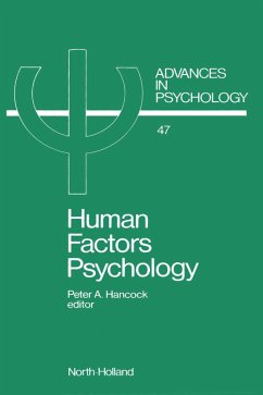 Human Factors Psychology (eBook, PDF) Cover Human Factors Psychology (eBook, PDF)