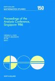 Proceedings of the Analysis Conference, Singapore 1986 (eBook, PDF)