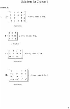 Student Solutions Manual, Matrix Methods (eBook, PDF) - Bronson, Richard; Costa, Gabriel B.